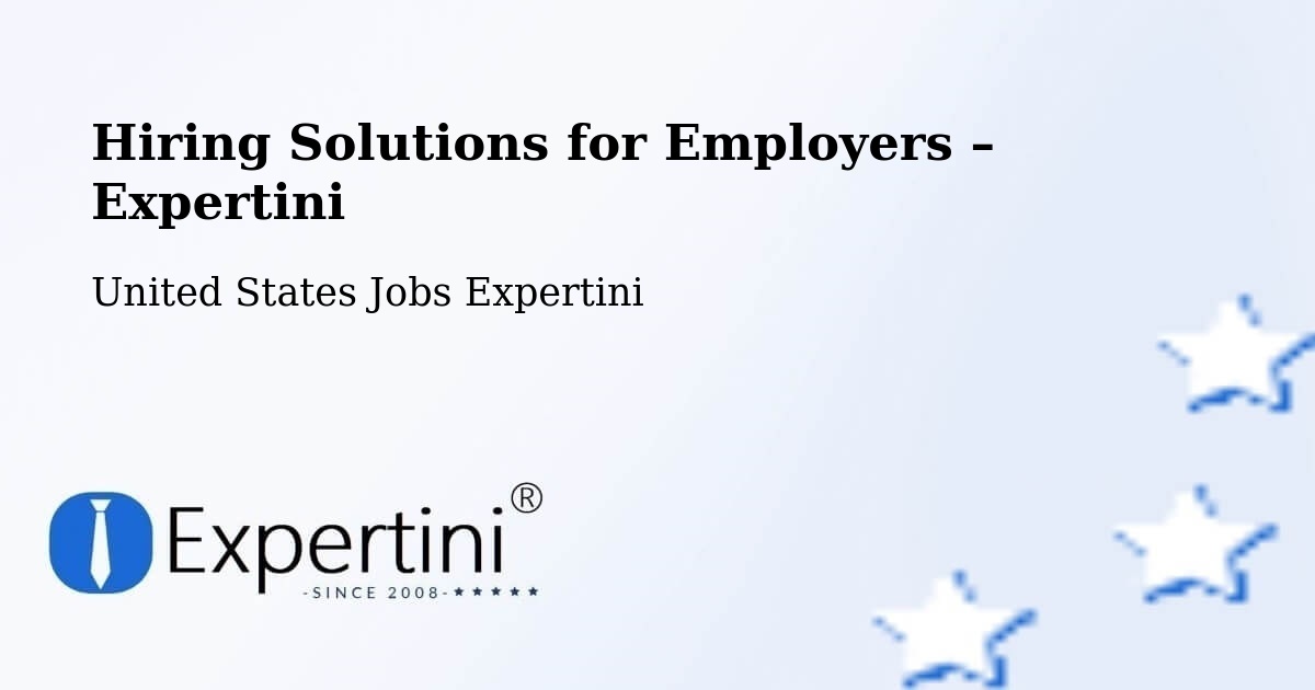Hiring Solutions for Employers in Ronceverte - Ronceverte, United States Jobs Expertini